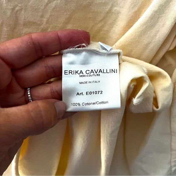 Erika Cavallini Flutter Sleeve Top - Picture 5 of 7